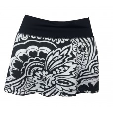 SAIA SHORTS BONES TRIBAL  - PRETA E BRANCA